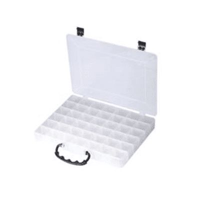 ארגונית פלסטיק מקצועית עד 42 תאים מודולרית 4X22.5X31 ס”מ CALAMAN