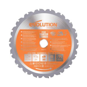 להב טונגסטן רב תכליתי "7.1/4 (185 מ"מ) למסורי EVOLUTION ת. יפן