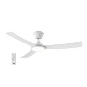 מאוורר תקרה בצבע לבן "CCT 25W IP66 GENESIS66 56 עם שלט