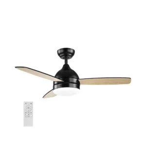 מאוורר תקרה "25W DC STORM 42 עם שלט – שחור SEMICOM